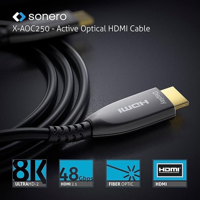 Produktbild Purelink sonero Aktives HDMI 8K AOC Extender Kabel - 20m (20 m, HDMI)