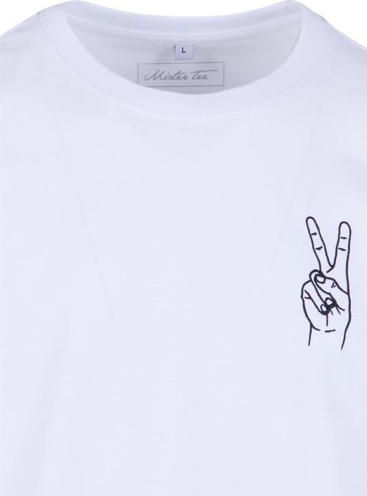 Actual product image Mister Tee Peace Sign Tee EMB - 119315 (4XL)