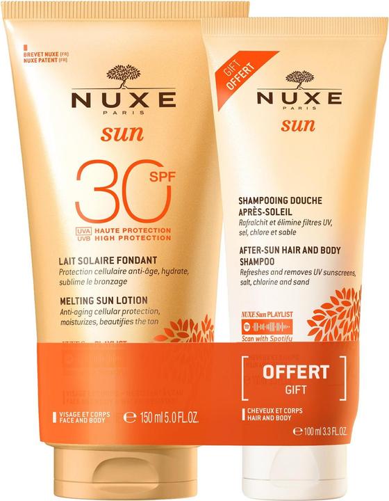 Actual product image Nuxe Sun Set Melting Sun Lotion SPF 30 (Suntan lotion, SPF 30, 150 ml)