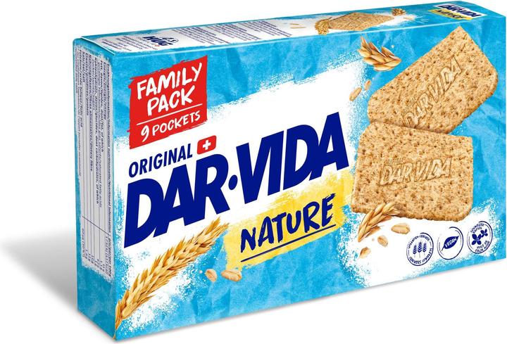 Actual product image Dar-Vida Nature 9 Pocket Packs (375 g)