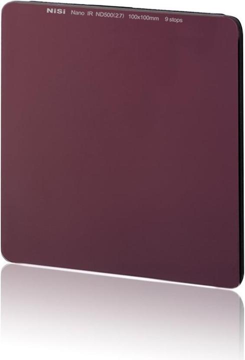 Produktbild Nisi Nano IR ND500 (2.7) 100x100mm 9 Stop (100 mm, ND- / Graufilter, 100 mm)