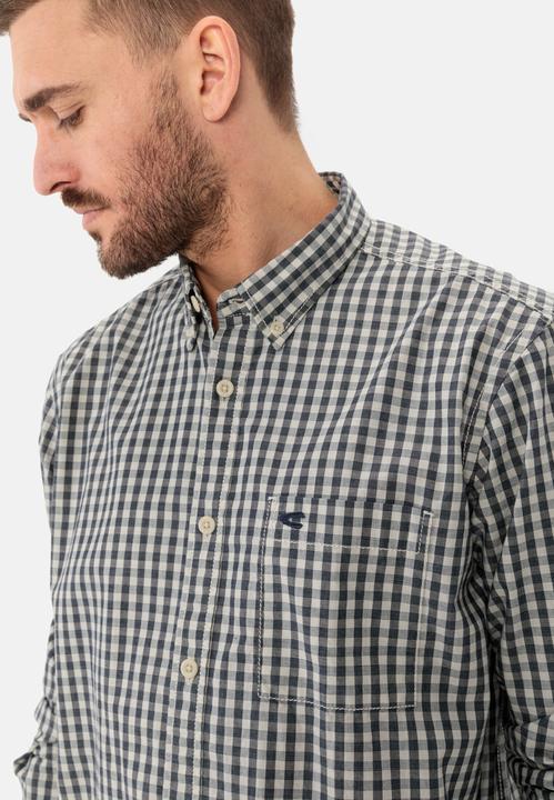 Immagine prodotto Camel Active Camicia a maniche lunghe con motivo a scacchi (L)