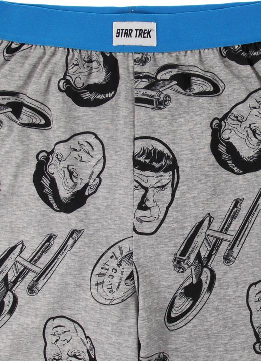 Produktbild Recovered Star Trek Character and Ships Grey Marl Loungehose M (M)