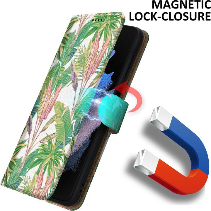 Actual product image Cadorabo Book cover with print (Samsung Galaxy S22 Ultra)