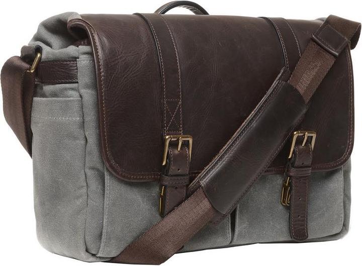 Produktbild ONA 50/50 Brixton, Smoke / Dark Truffle (Kamera Schultertasche)