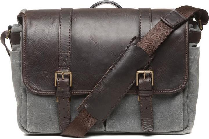 Produktbild ONA 50/50 Brixton, Smoke / Dark Truffle (Kamera Schultertasche)
