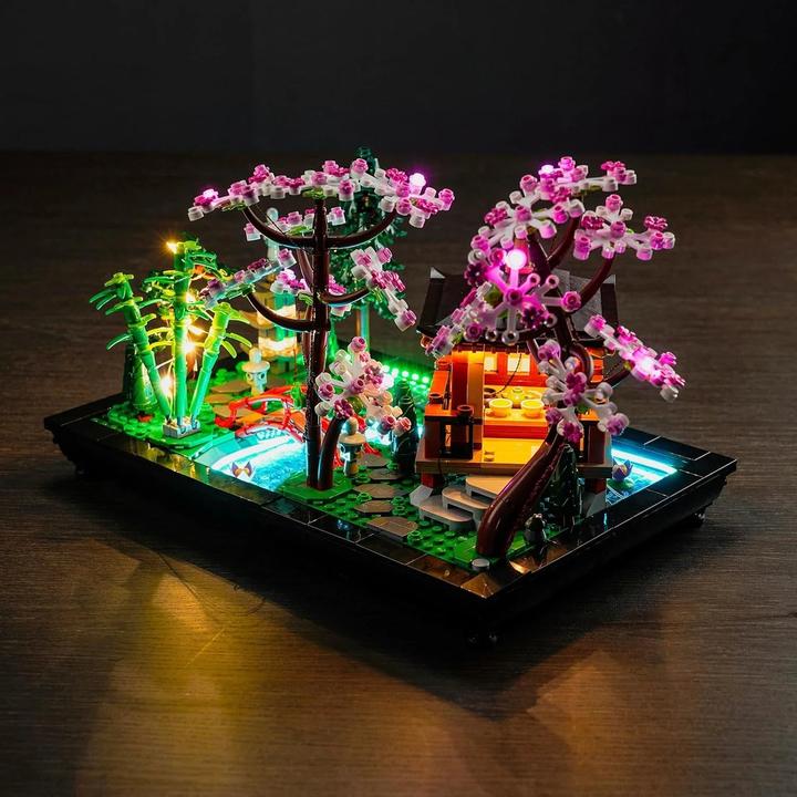 Image du produit BrickBling Set de lumière LED pour LEGO Jardin du Silence (10315) incl. télécommande