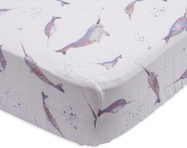Image du produit little unicorn drap de lit (70 x 140 cm)