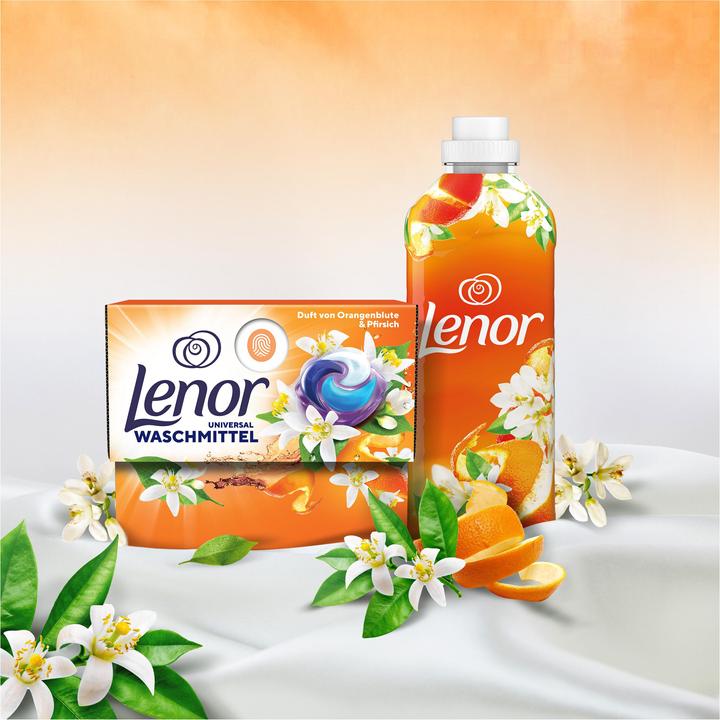 Actual product image Lenor Orange blossom & peach (15 Washing cycles, Pods)