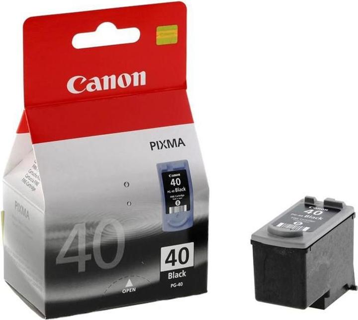 Actual product image Canon PG-40 BLACK INK 0615B001 (FC)