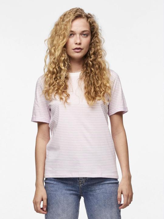 Actual product image Pieces Pcria Ss Fold Up Tee Stripes Noos Bc (M)