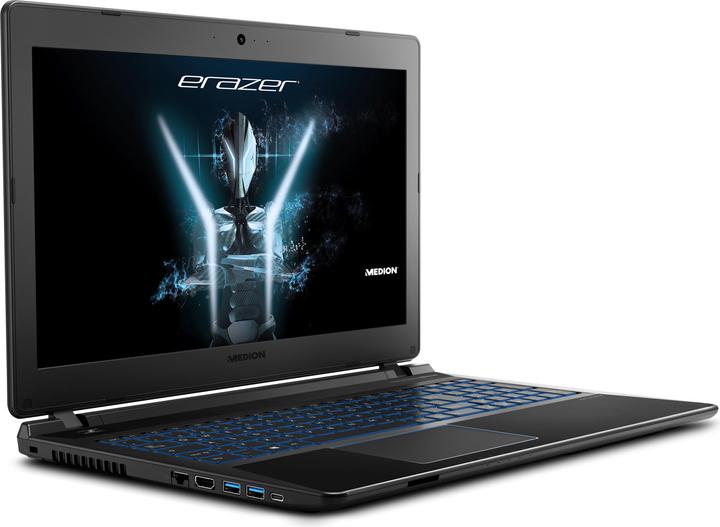 Image du produit Medion Erazer P6689 (15.60", Intel Core i7-8550U, 16 Go, 256 Go, CH)
