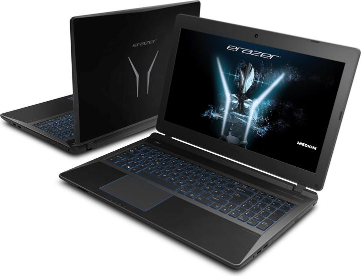 Image du produit Medion Erazer P6689 (15.60", Intel Core i7-8550U, 16 Go, 256 Go, CH)