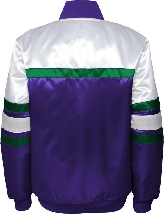 Produktbild Mitchell & Ness Kinder Heavyweight Satin Jacke - Milwaukee Bucks - US18
