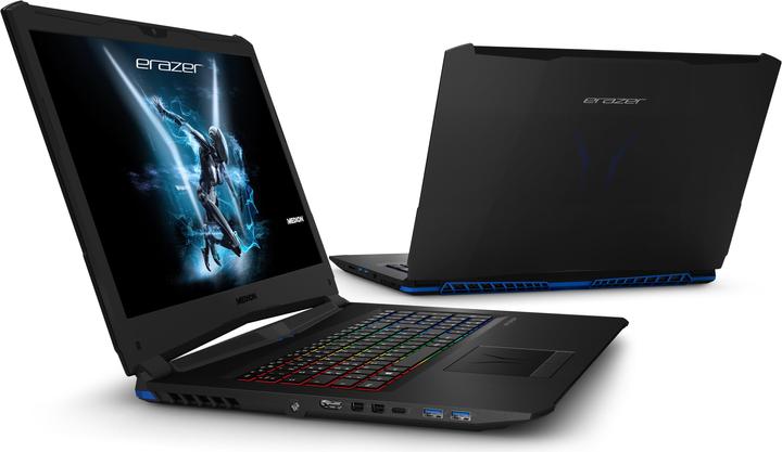 Actual product image Medion Erazer X7855 (17.30", Intel Core i7-7700HQ, 16 GB, 256 GB, CH)
