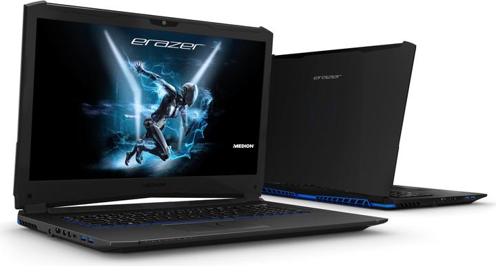 Actual product image Medion Erazer X7855 (17.30", Intel Core i7-7700HQ, 16 GB, 256 GB, CH)
