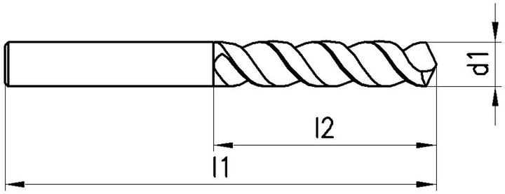 Actual product image Titex Twist drill (7.9 mm)