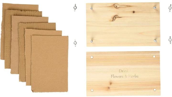Produktbild Esschert Design Blumen-und Kräuterpresse mit Schrauben