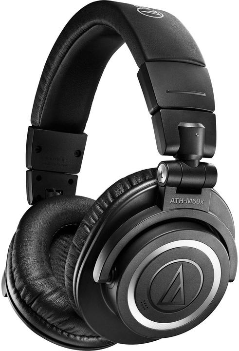 Audio-Technica ATH-M50xBT2 (pas de réduction du bruit, 50 h, Filaire, Sans fil)