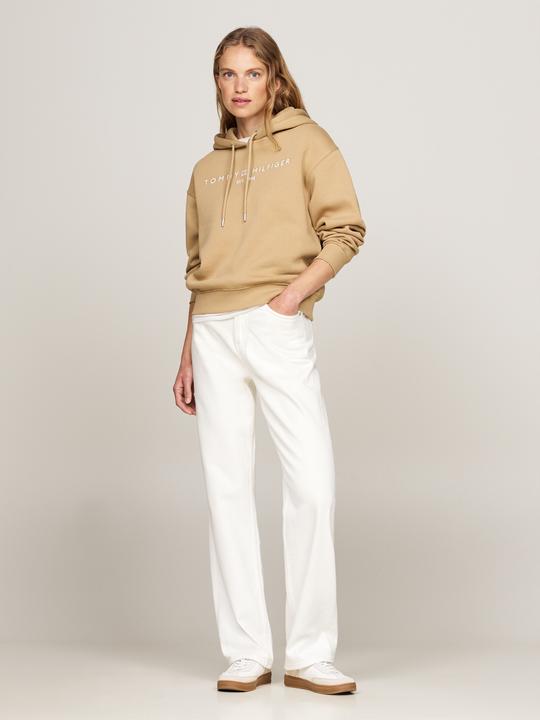Actual product image Tommy Hilfiger Hoodie Dames Regular Fit - Beige - Maat L (L)