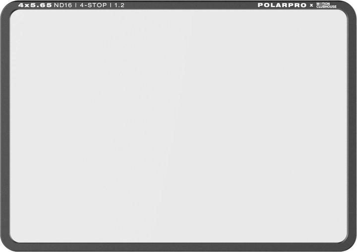 Produktbild PolarPro ND16 | 4x5.65 Filter (0 mm, ND- / Graufilter, 5.65 mm)