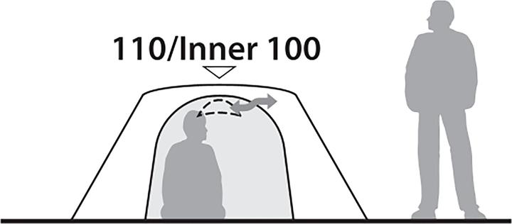 Actual product image Robens Aster 2 Pro (Dome tent, 2.40 kg, 2 persons)