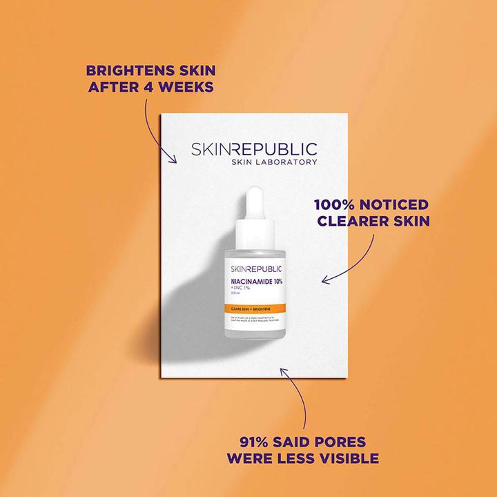 Immagine prodotto Skin Republic - Siero Niacinamide 10% + Zinco 1% (30 ml)