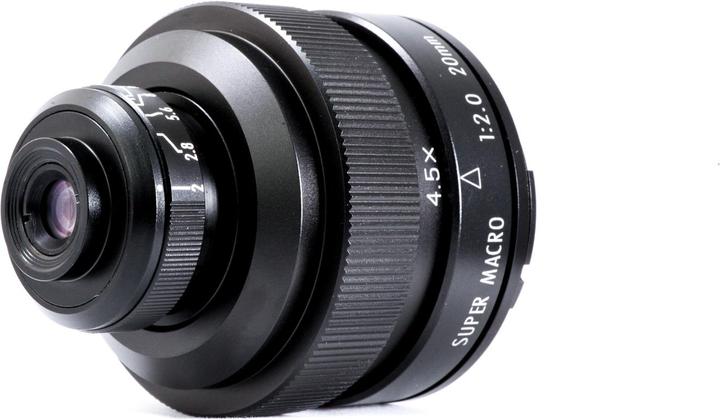 Produktbild Zhongyi Mitakon 20mm f/2-16 Super Macro MFT (Micro Four Thirds, Vollformat, APS-C / DX)