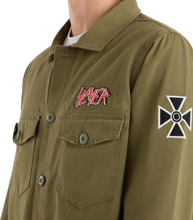 Immagine prodotto Amplified Sopra Camicia Militare Slayer Uomo (L)