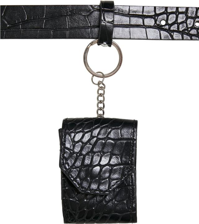 Produktbild Urban Classics Croco Synthetic Leather Belt With Pouch (L)