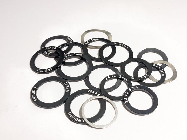 Produktbild White Industries Innenlager Spacer Kit 29mm