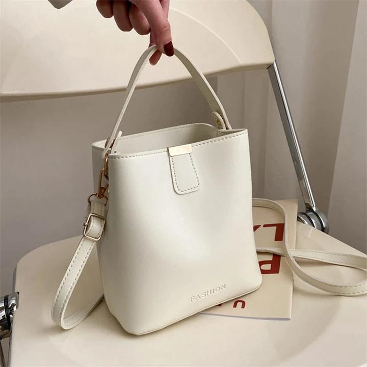 Only-Bags.Store Eimer Umhängetasche Crossbody Handtasche Mode Einfachheit hohe Kapazität Damen PU-Ledertasche