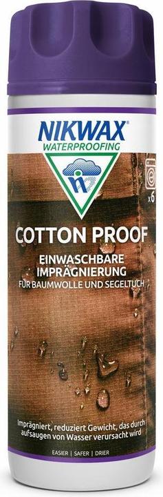 Actual product image Nikwax cotton proof (Liquid detergent)