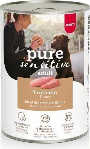 Actual product image Mera Pure wet dog food (Adult, 1 pcs., 400 g)