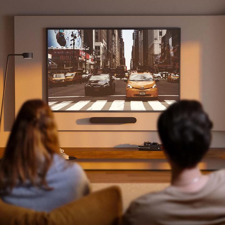 Actual product image Nedis Soundbar Bracket | Compatible with: Sonos® Ray™ | Wall | 2 kg | Fixed | ABS / Steel | Black (1 pcs., Wall installation)