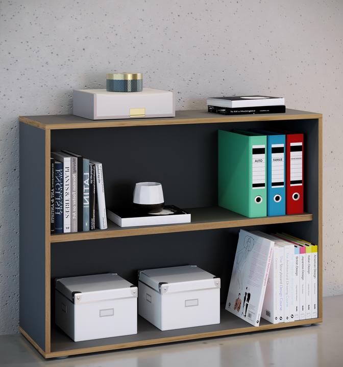 Actual product image VCM Regal Bücher Ordner Aktenregal Salia 2f