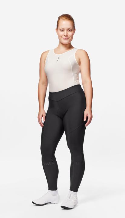 Immagine prodotto Van rysel Pantaloncini lunghi da ciclismo su strada senza bretelle da donna - Endurance nero (S)