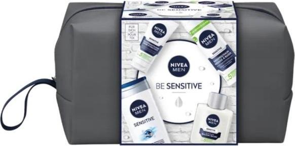 Nivea Men Set regalo uomo Be Sensitive (Set per la cura del corpo)