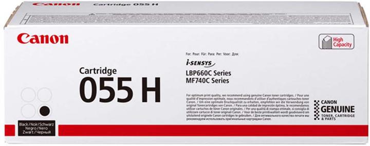 Actual product image Canon 055 H BK (FC)