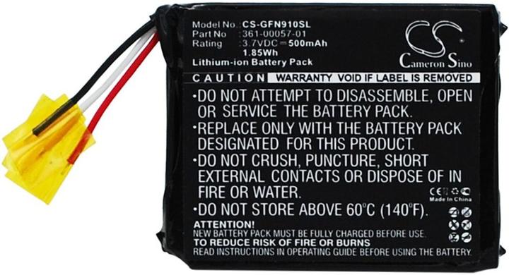 Produktbild NoName Battery for Garmin forerunner 910XT etc