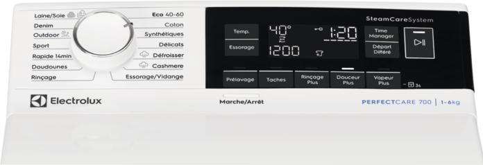 Produktbild Electrolux EW7T3369HZD (6 kg, Oben)