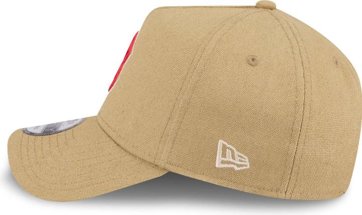 Image du produit New Era A-Frame Trucker Lin Cap - Boston Red Sox beige (Taille unique)