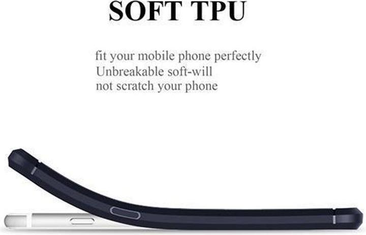 Produktbild Cadorabo TPU Ultra Slim carbon edelstahl Kombi Cover (Apple iPhone 7 Plus, Apple iPhone 7s Plus)