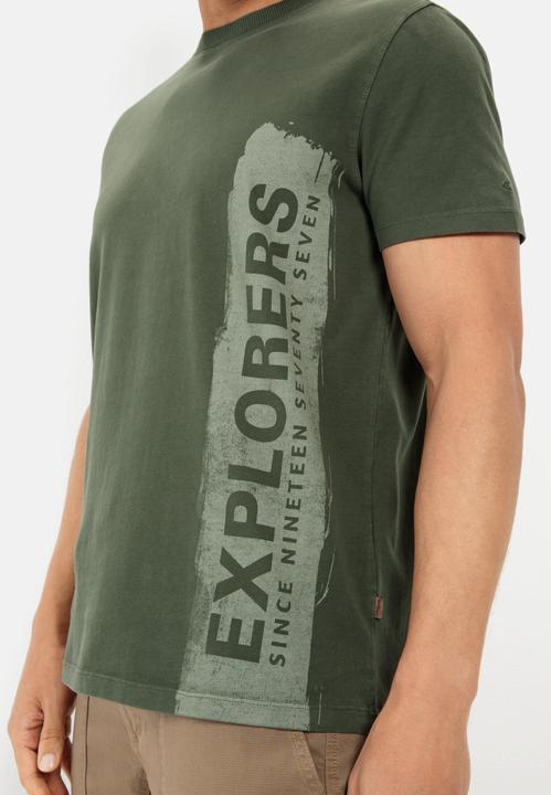 Produktbild Camel Active Jersey T-Shirt aus nachhaltigem Organic Cotton (M)