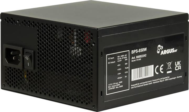 Actual product image Intertech Inter-Tech PSU ArgusNT BPS-850W (null Watt) (850 W)