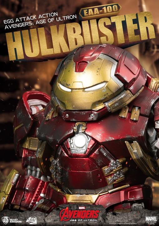 Actual product image Beast Kingdom Avengers - Age of Ultron "Hulkbuster" Egg Attack Figure
