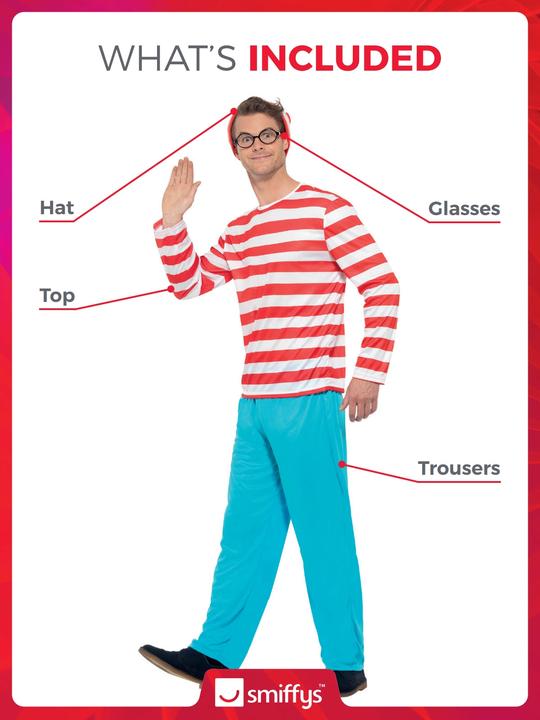 Actual product image Smiffys Where's Walter? Walter. (S)
