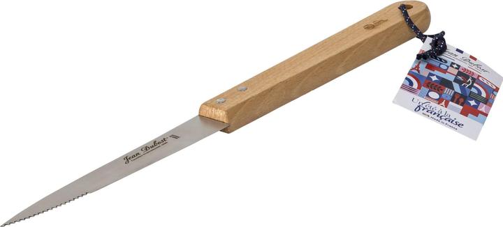 Laguiole Jean Dubost barbecue knife with wooden handle