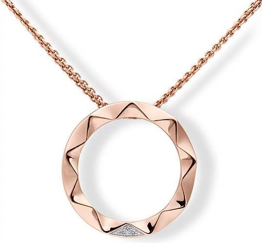 Breuning ANHÄNGER - BRILL. 0,02 Ct. H/si (585, - Gold)