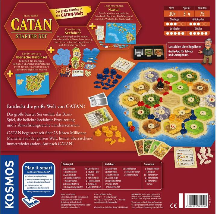 Produktbild Kosmos Catan - Starter Set (Deutsch)